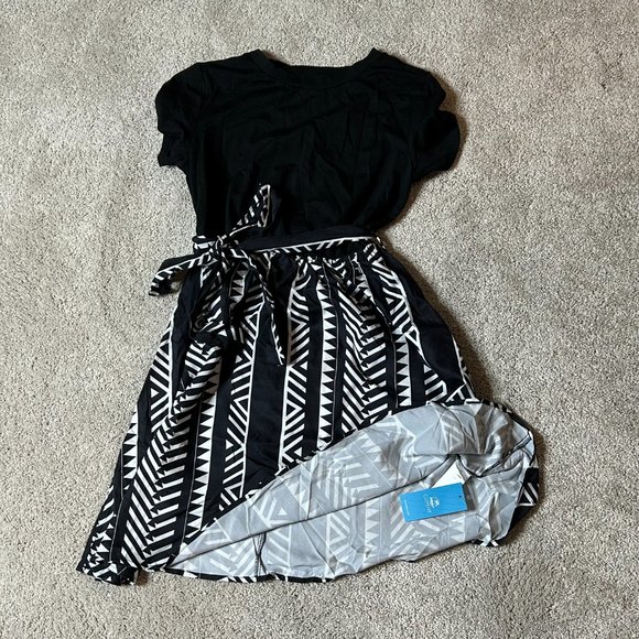 Cupshe Black & White Dress - Picture 5 of 5